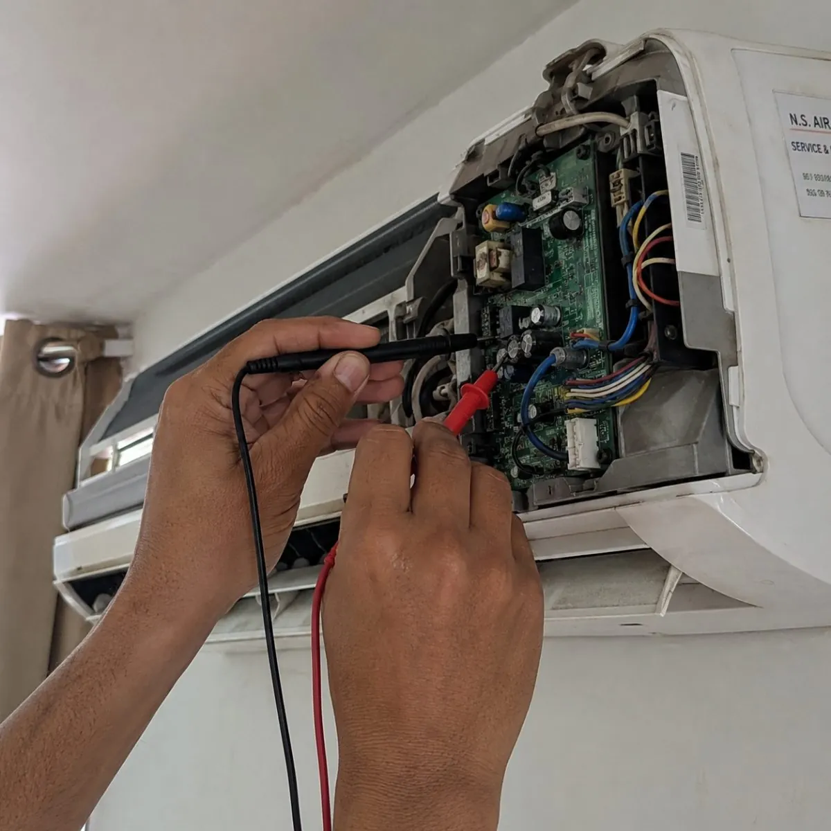 Pengecekan modul PCB AC